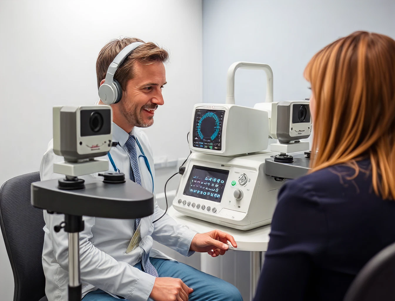 Audiometry equipment for hearing conservation